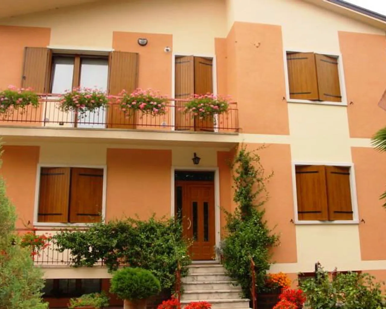 Balcone alla veneta in PVC