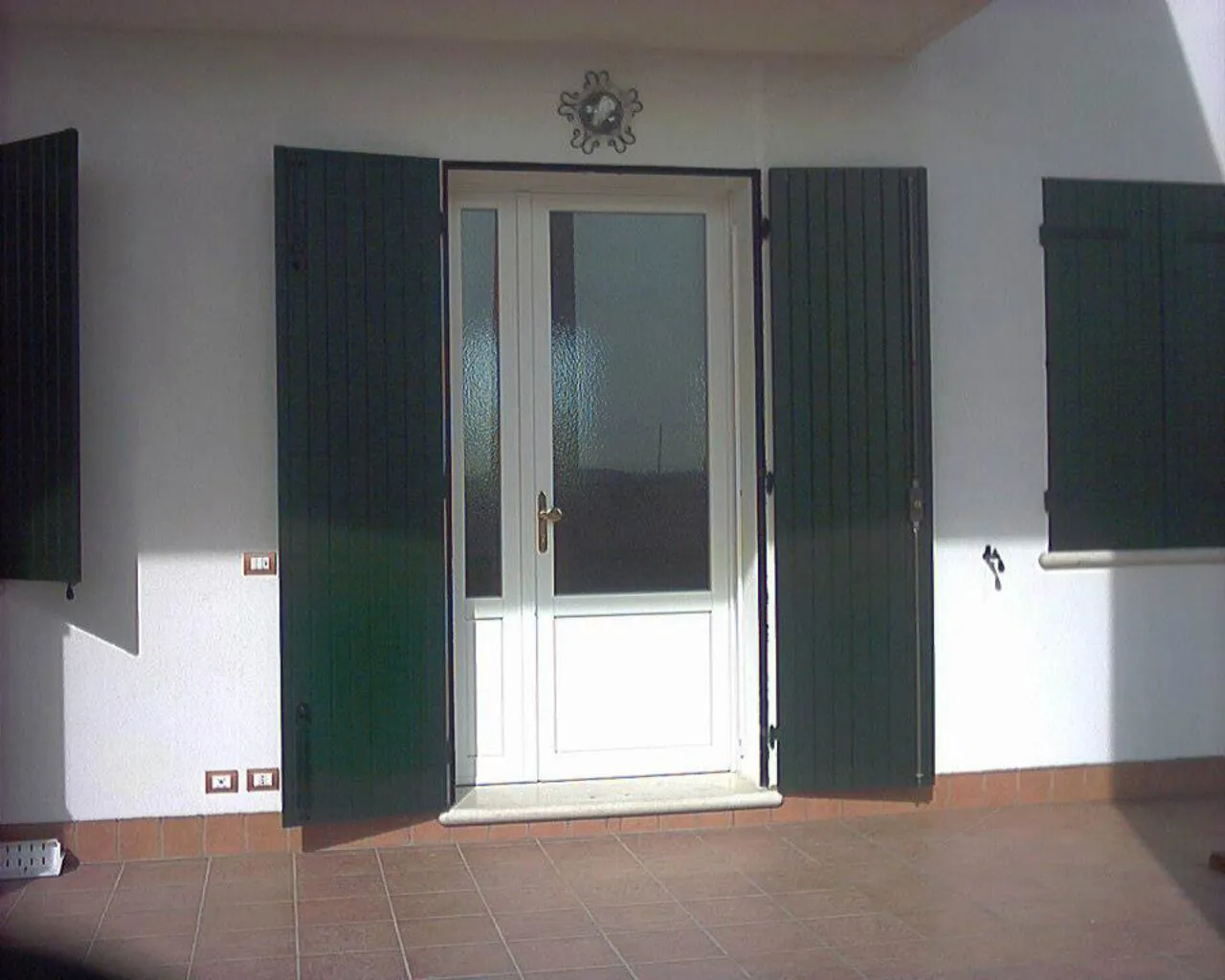 Balcone alla veneta in PVC